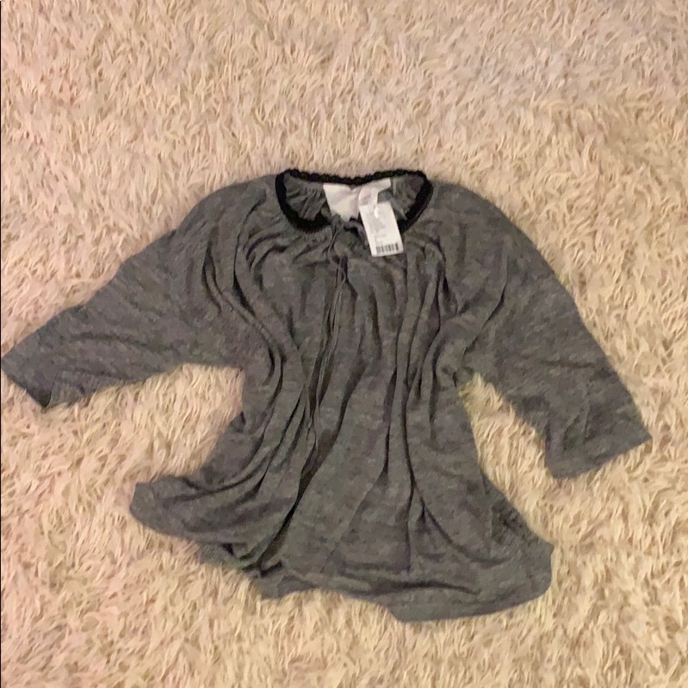 Anthropologie Undiscovered Eye Linen Shirt Size M